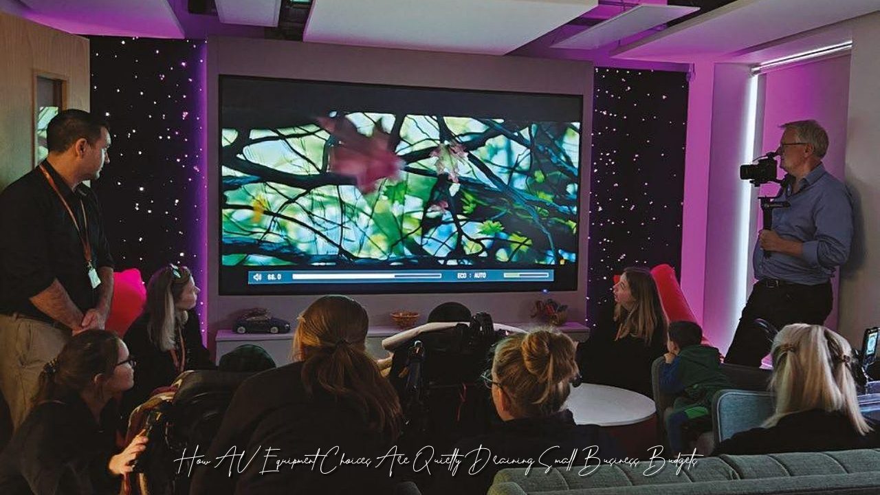 How AV Equipment Choices Are Quietly Draining Small Business Budgets